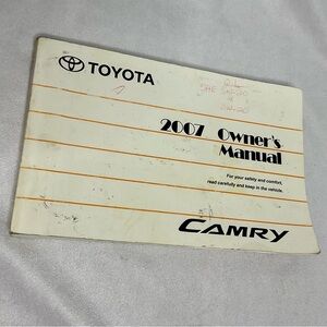 2007 Toyota Camry Owner’s Manual